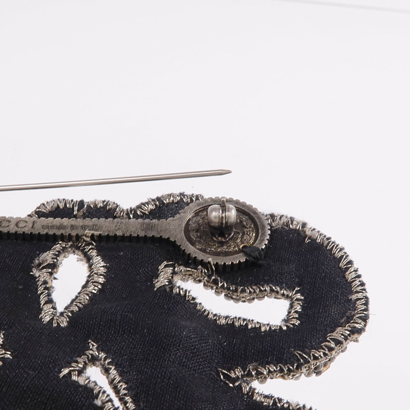GUCCI PVC/帆布Brooch胸針-6
