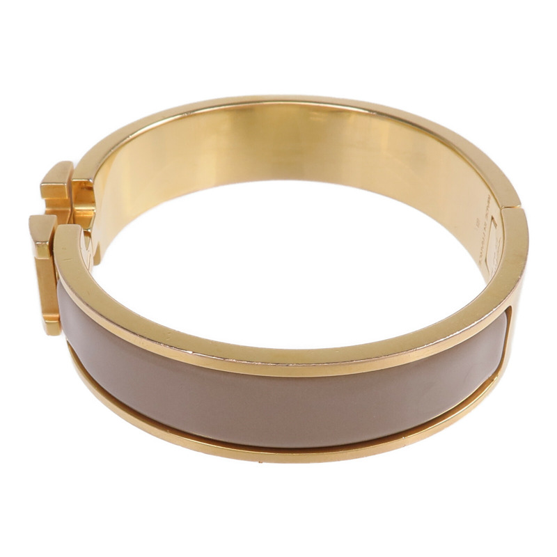 HERMES 金屬/琺瑯Clic H Bracelet手鐲-1