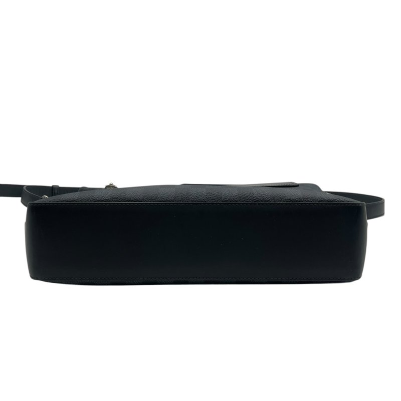 【美收精品】LOUIS VUITTON 黑棋盤格郵差包 C-328【隔月月中將轉賣至日本 上架期限30天】-4