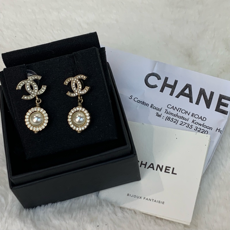 小資女最愛❤️‍🔥Chanel珍珠耳環-0