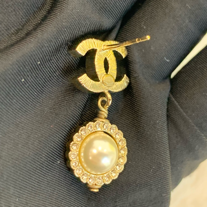 小資女最愛❤️‍🔥Chanel珍珠耳環-4