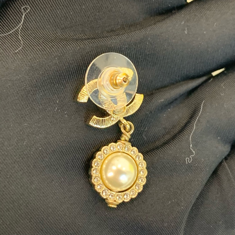 小資女最愛❤️‍🔥Chanel珍珠耳環-5