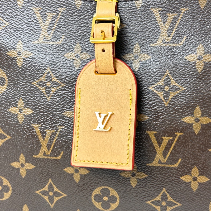 LV Odeon MM 老花中號牛角包肩背包 晶片款-3