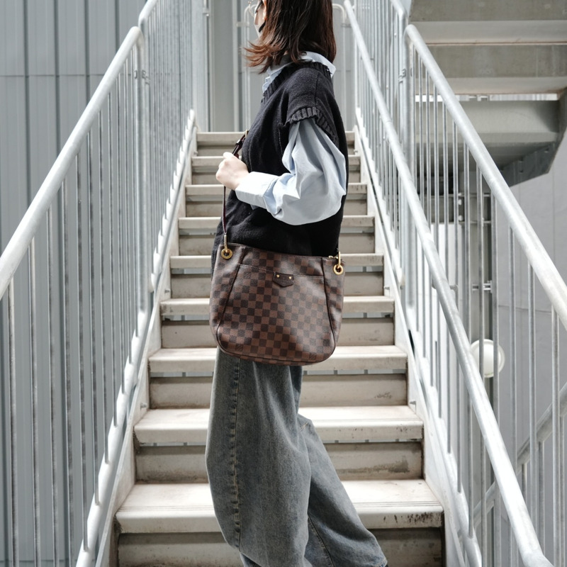 路易威登 Damier Southbank 單肩包，棕色，2018 年款。-11