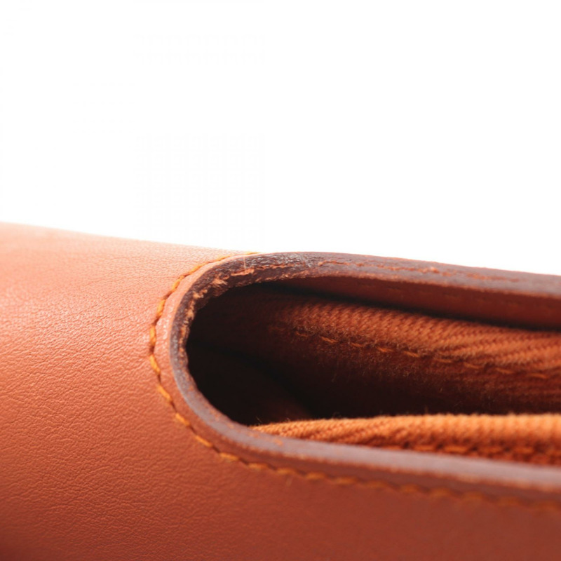 愛馬仕 Valparaiso PM 手提包，帆佈人字皮革，棕色，SHW，二手女士-5