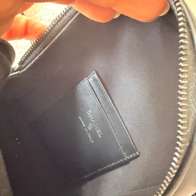 Chanel香奈兒25C so back mini後背包小書包全黑斜背包側背包手提包all black-10