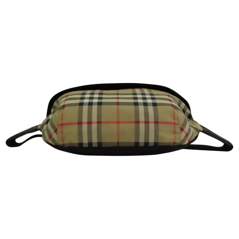 經典格紋 帆布 Sonny腰包【BURBERRY 巴寶莉】 8011392-3