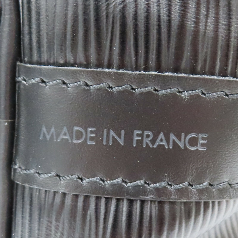 黑色 EPI水波紋 牛皮 水桶包 肩背包【LOUIS VUITTON LV 路易威登】 M59012-6