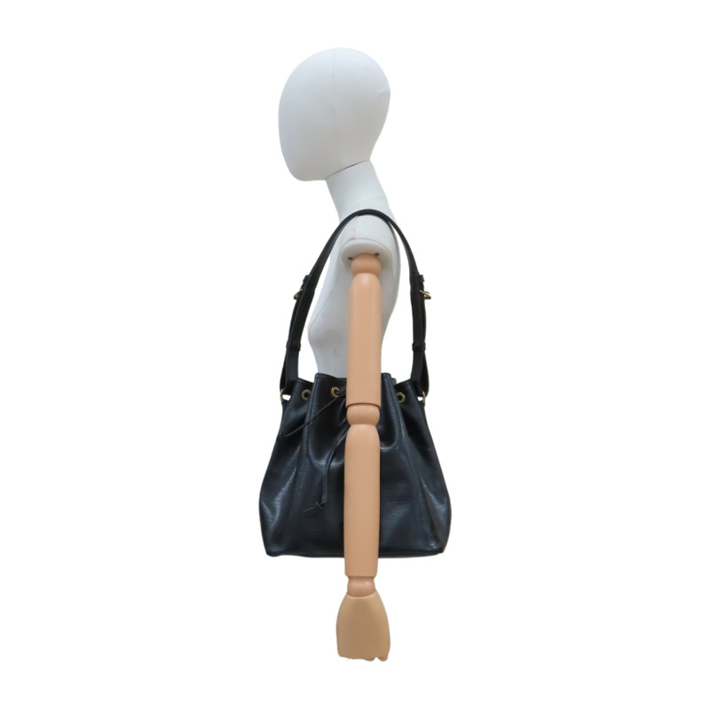 黑色 EPI水波紋 牛皮 水桶包 肩背包【LOUIS VUITTON LV 路易威登】 M59012-8