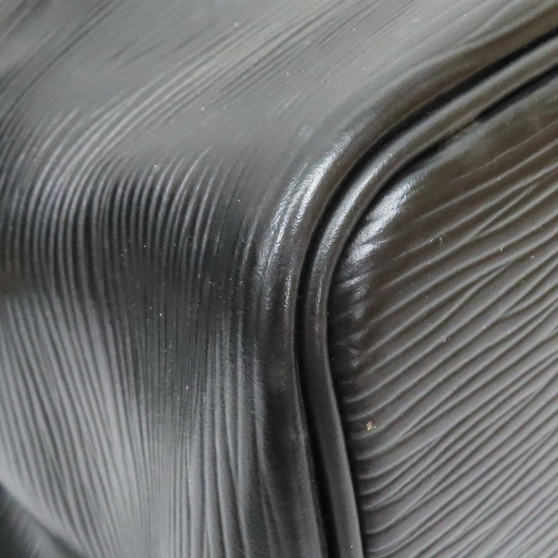 黑色 EPI水波紋 牛皮 水桶包 肩背包【LOUIS VUITTON LV 路易威登】 M59012-11