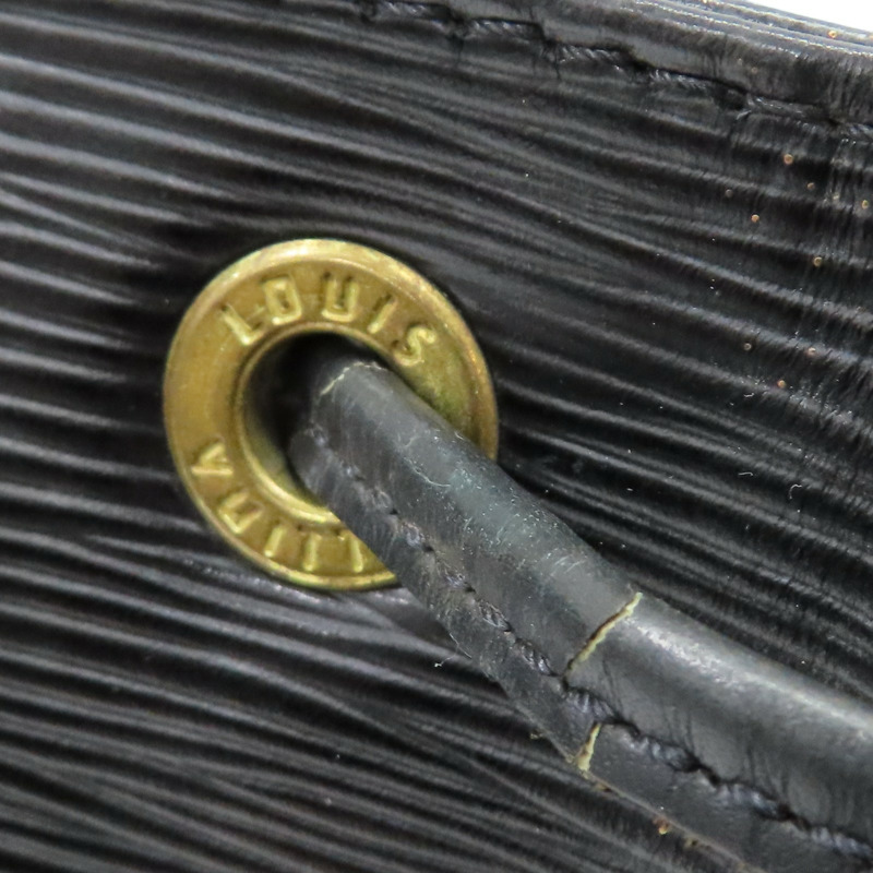黑色 EPI水波紋 牛皮 水桶包 肩背包【LOUIS VUITTON LV 路易威登】 M59012-15