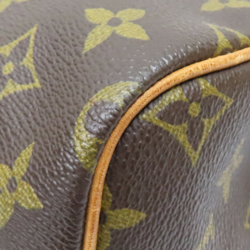 棕色 原花帆布 Speedy 30 波士頓包 手提包 (無鎖頭)【LOUIS VUITTON LV 路易威登】 M41526-10