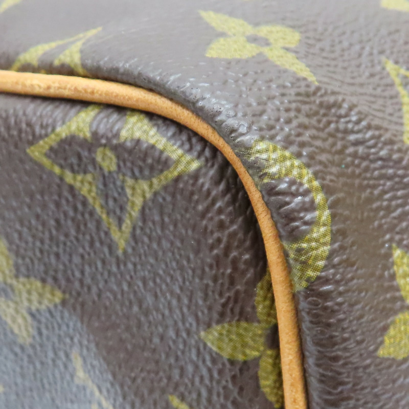 棕色 原花帆布 Speedy 30 波士頓包 手提包 (無鎖頭)【LOUIS VUITTON LV 路易威登】 M41526-11