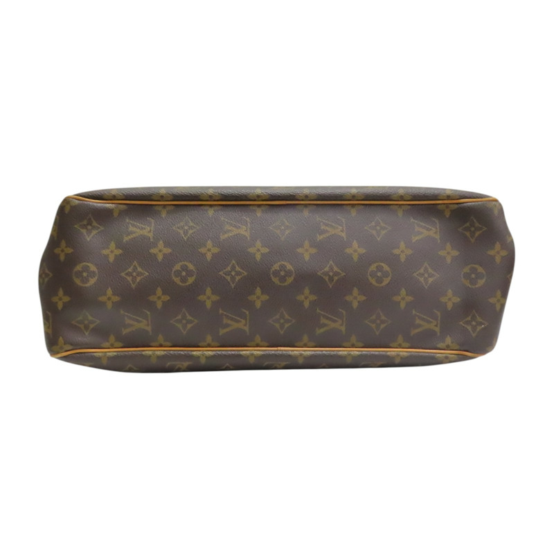 棕色 原花 PVC帆布 Batignolles Horizontal 托特包【LOUIS VUITTON LV 路易威登】 M51154-3