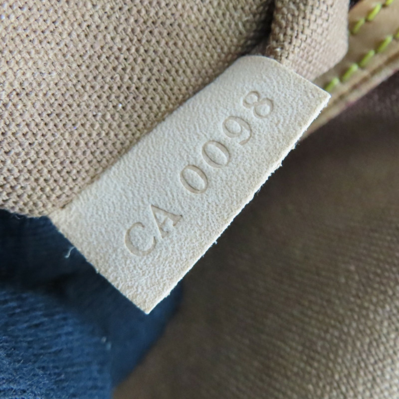 棕色 原花 PVC帆布 Batignolles Horizontal 托特包【LOUIS VUITTON LV 路易威登】 M51154-8