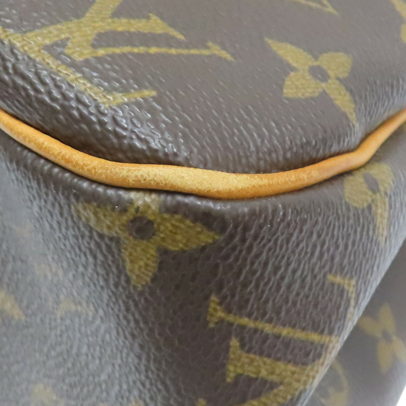 棕色 原花 PVC帆布 Batignolles Horizontal 托特包【LOUIS VUITTON LV 路易威登】 M51154-10