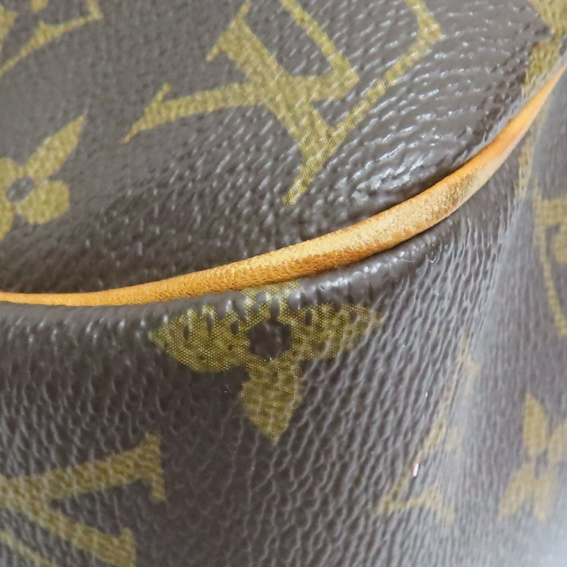 棕色 原花 PVC帆布 Batignolles Horizontal 托特包【LOUIS VUITTON LV 路易威登】 M51154-13