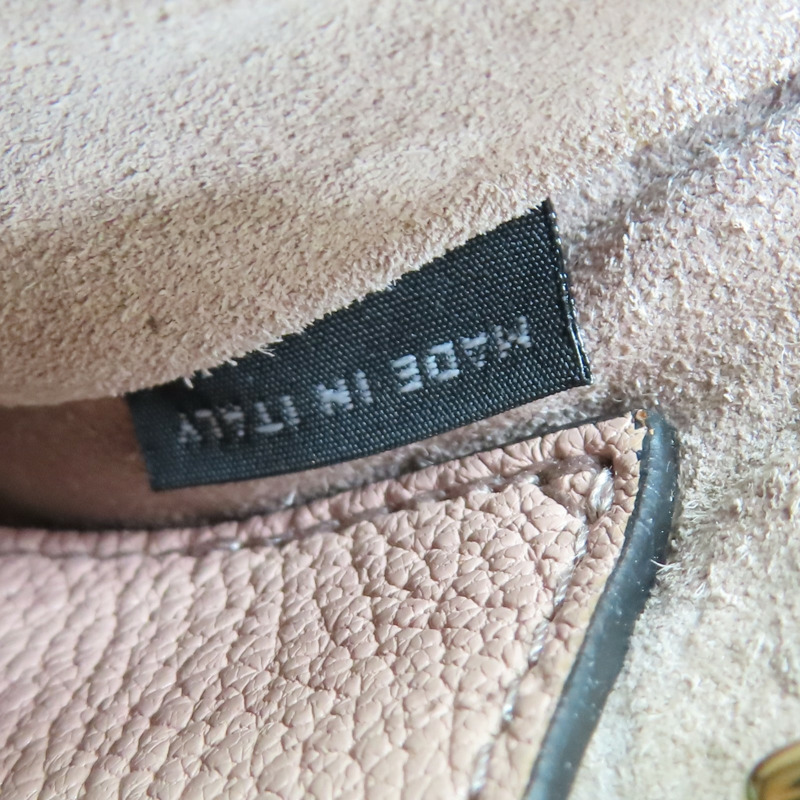 粉色 山羊皮 肩背包【MIU MIU 繆繆】 5BH609-8