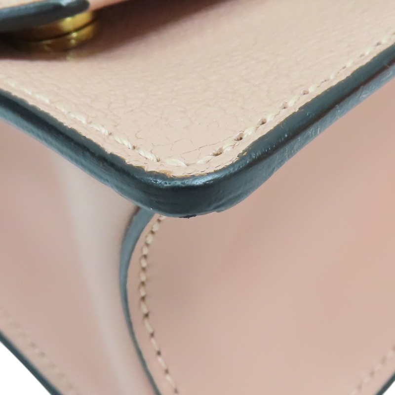 粉色 山羊皮 肩背包【MIU MIU 繆繆】 5BH609-12