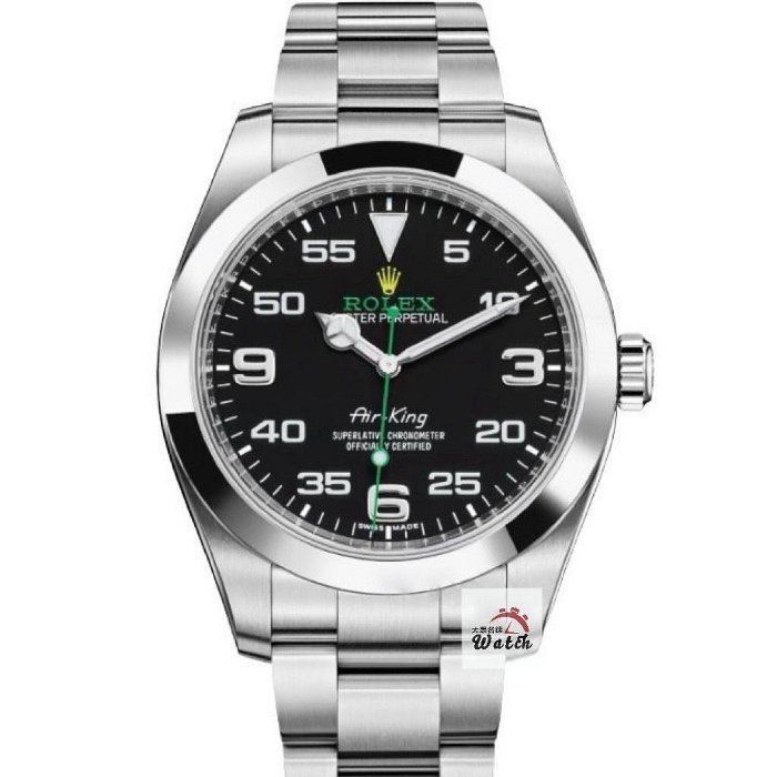 【大眾名錶】 Rolex 勞力士 116900 Air-King 空中霸王 2021/07卡 大眾名錶B1124-0