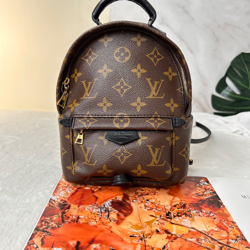 LV Palm Springs 老花迷你小書包後背包-5