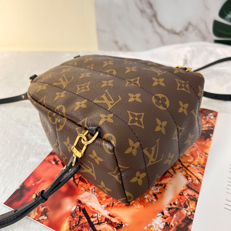 LV Palm Springs 老花迷你小書包後背包-20