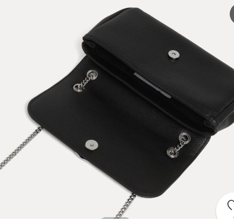 vivienne westwood 西太后logo鏈條皮質肩背斜背包-10