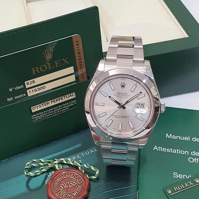 【大眾名錶】 Rolex 勞力士 116300 Datejust 蠔式日誌 2013/03全配件 大眾名錶B1170-3