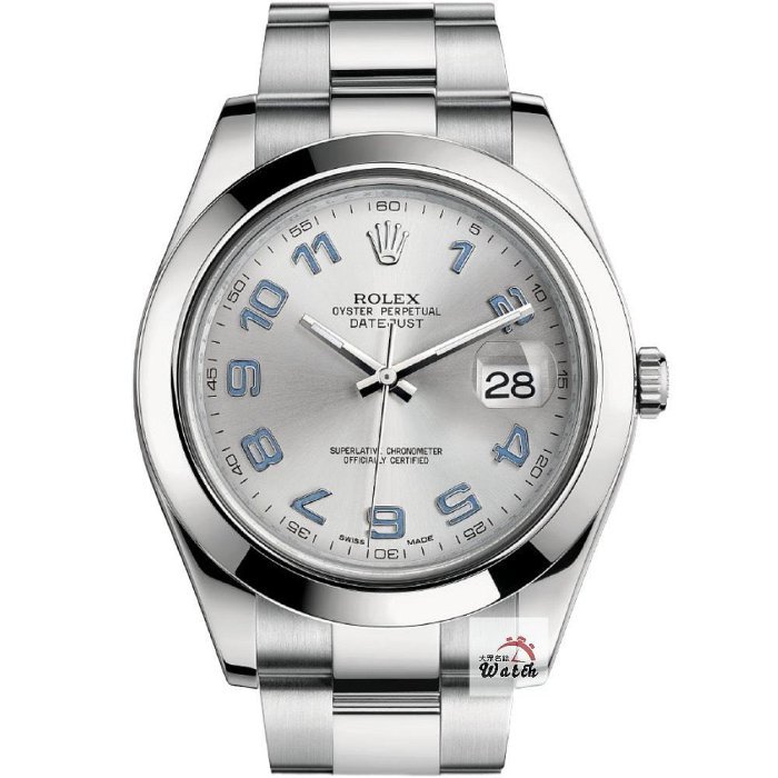【大眾名錶】ROLEX 勞力士 116300 Datejust 蠔式日誌 2014/03 銀面 平光圈 大眾名錶G151-0
