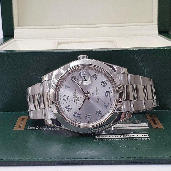 【大眾名錶】ROLEX 勞力士 116300 Datejust 蠔式日誌 2014/03 銀面 平光圈 大眾名錶G151-4