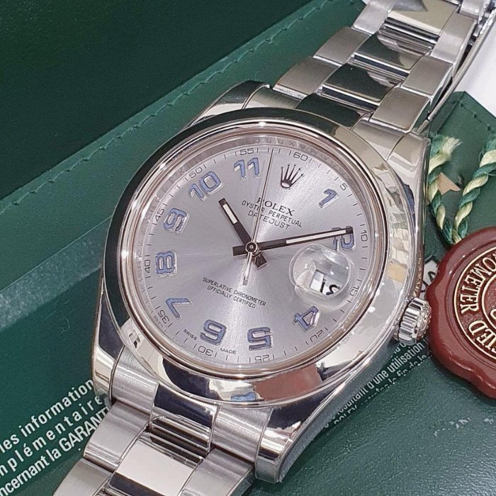 【大眾名錶】ROLEX 勞力士 116300 Datejust 蠔式日誌 2014/03 銀面 平光圈 大眾名錶G151-8