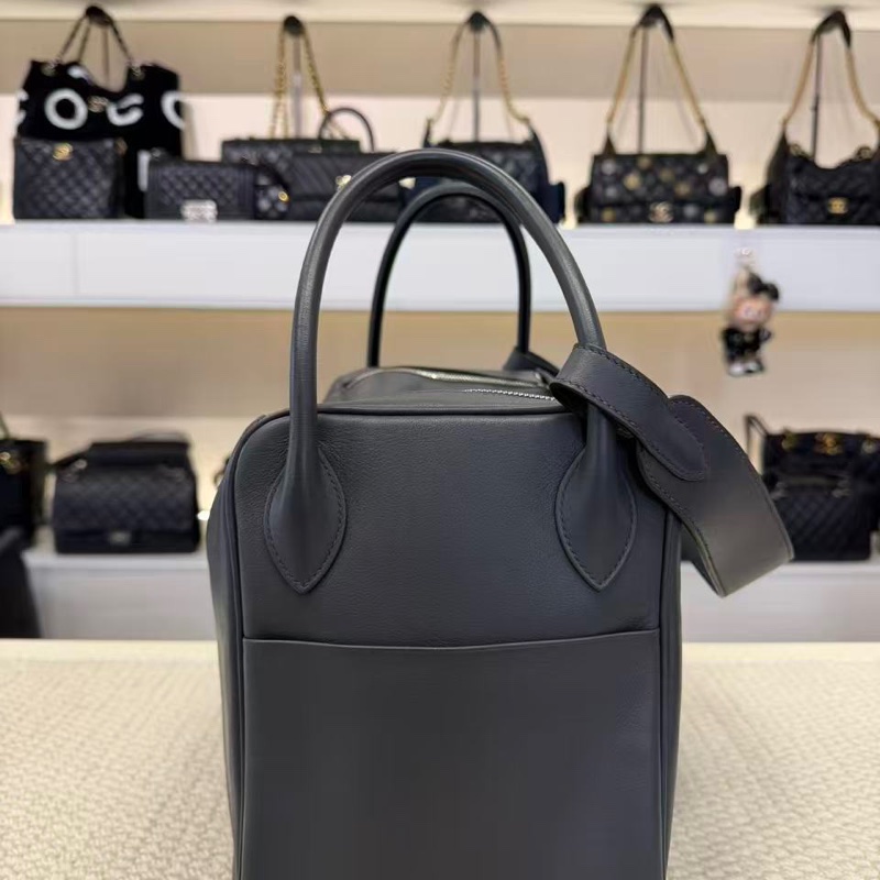 HERMES lindy34 錫器灰 swift皮-2