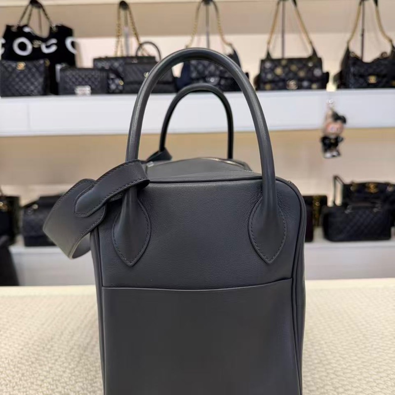 HERMES lindy34 錫器灰 swift皮-3