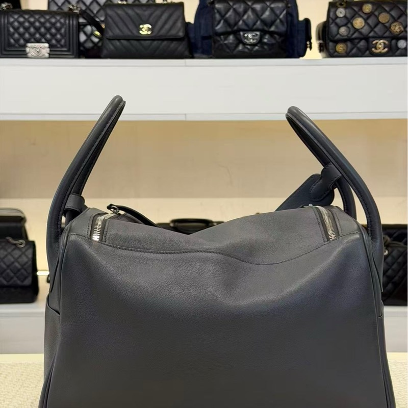 HERMES lindy34 錫器灰 swift皮-6