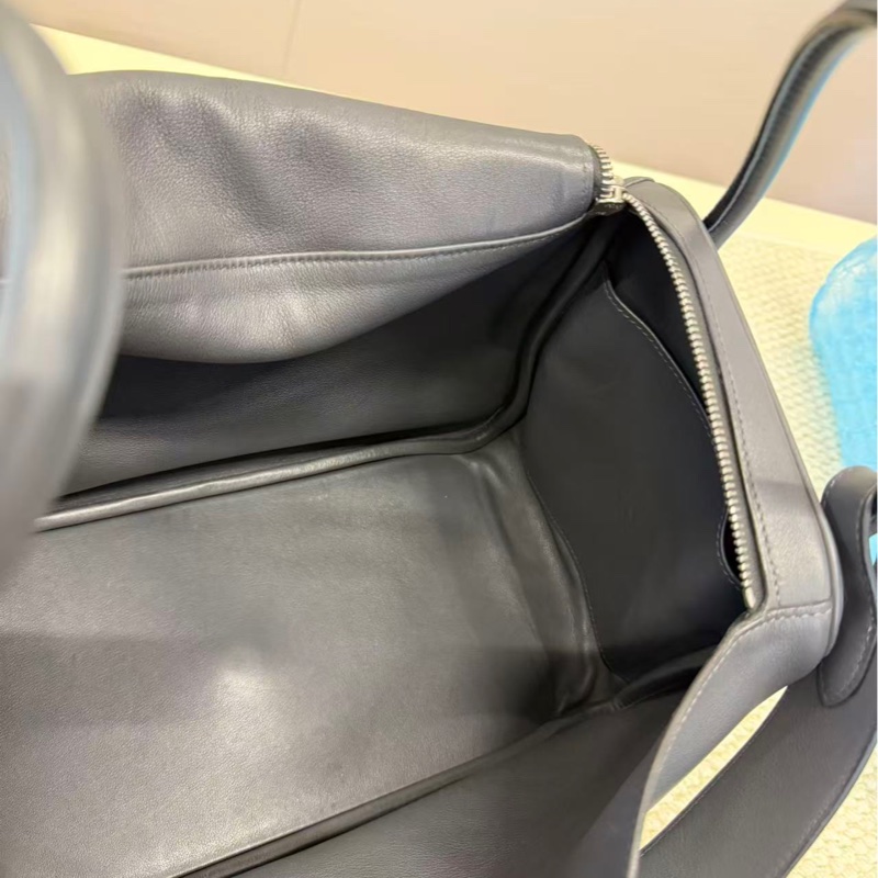 HERMES lindy34 錫器灰 swift皮-12