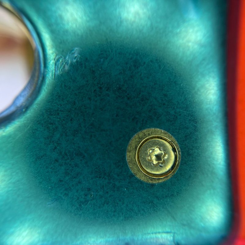 Chanel Le Boy 漆皮紅色鍊條包-16