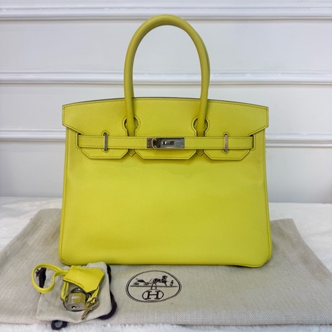 罕有Hermes birkin30 檸檬黃👑黃色對呢啲星座竟然有咁大影響‼️🫢