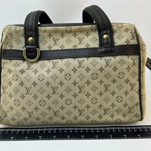Louis Vuitton Monogram Mini Lin Josephine 波士頓手提包