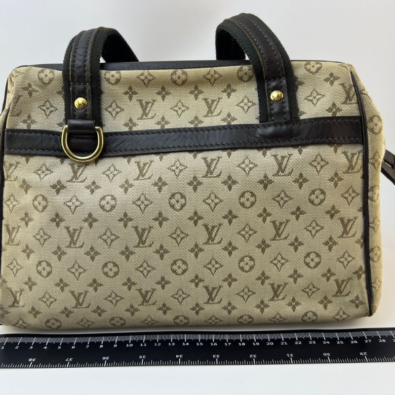 Louis Vuitton Monogram Mini Lin Josephine 波士頓手提包-6