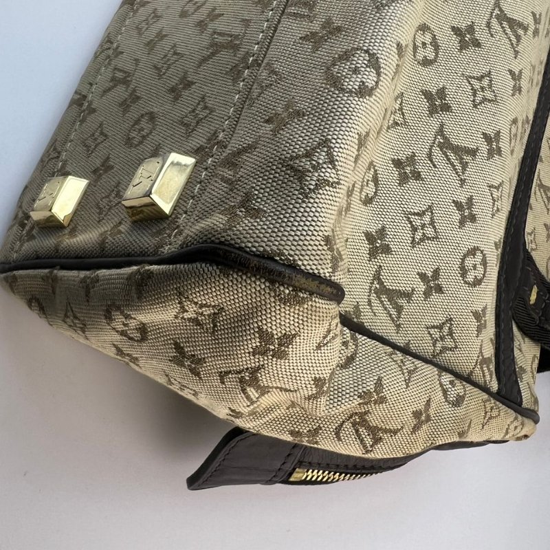 Louis Vuitton Monogram Mini Lin Josephine 波士頓手提包-8
