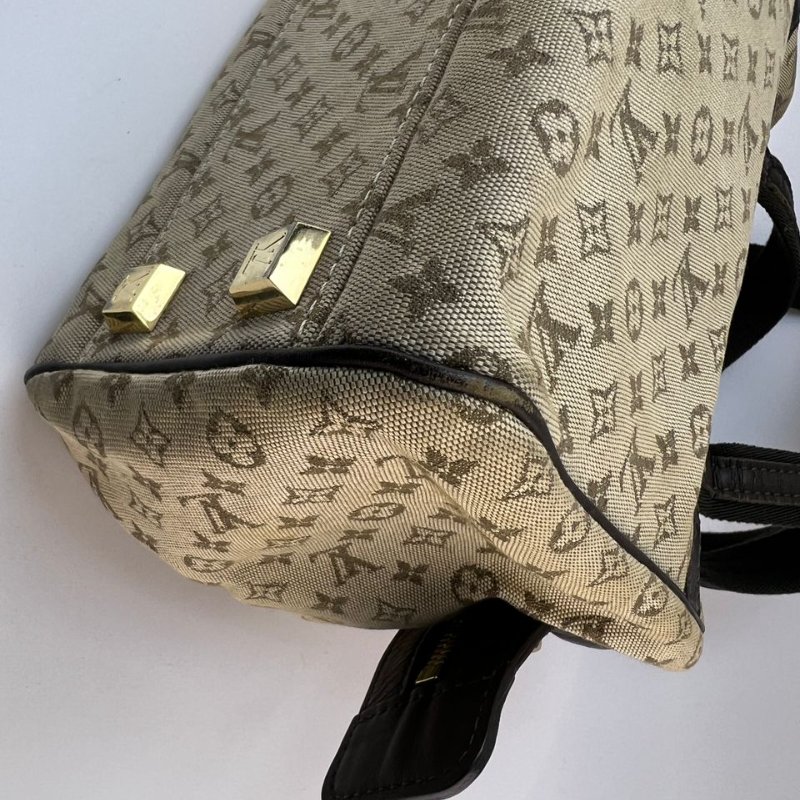 Louis Vuitton Monogram Mini Lin Josephine 波士頓手提包-9