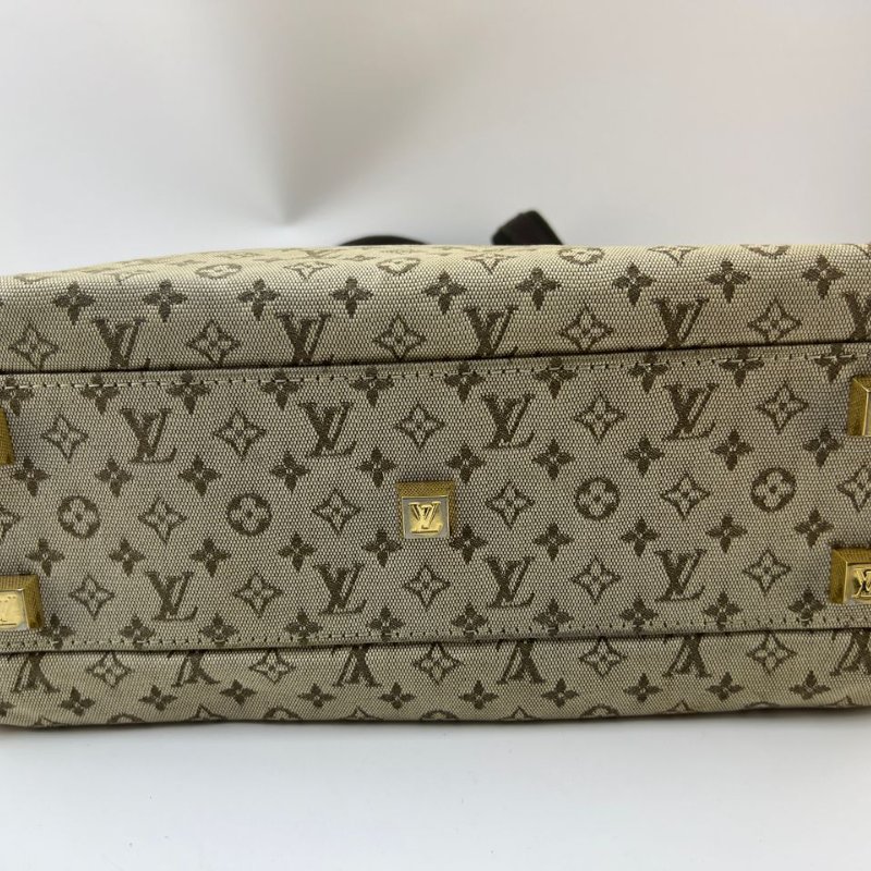 Louis Vuitton Monogram Mini Lin Josephine 波士頓手提包-10
