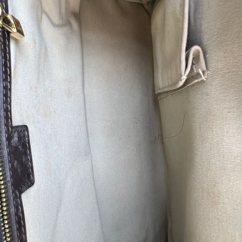 Louis Vuitton Monogram Mini Lin Josephine 波士頓手提包-13