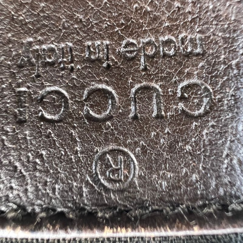 Gucci 經典雙 G 帆布月牙形斜挎包-1