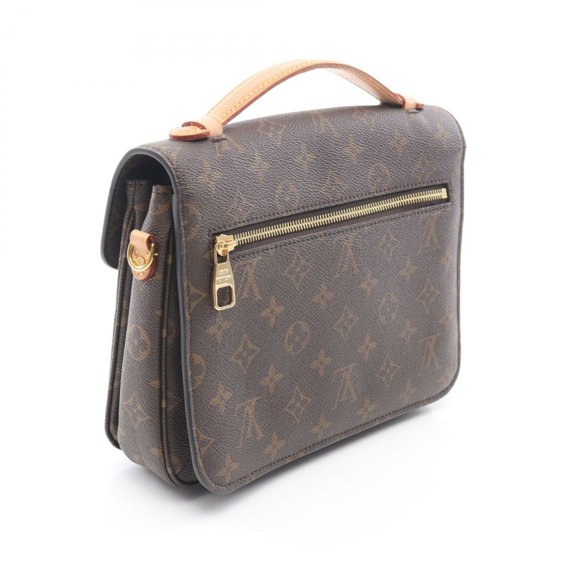 路易威登 Pochette Metis MM 單肩手提包 M44875 Monogram 帆布 二手 LV-1