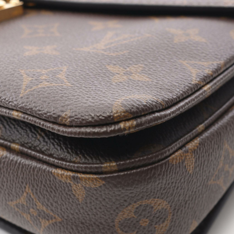 路易威登 Pochette Metis MM 單肩手提包 M44875 Monogram 帆布 二手 LV-7