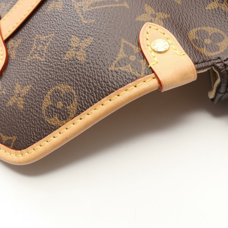 路易威登 Saumur BB 斜背單肩包 M46740 Monogram 帆布 二手-4