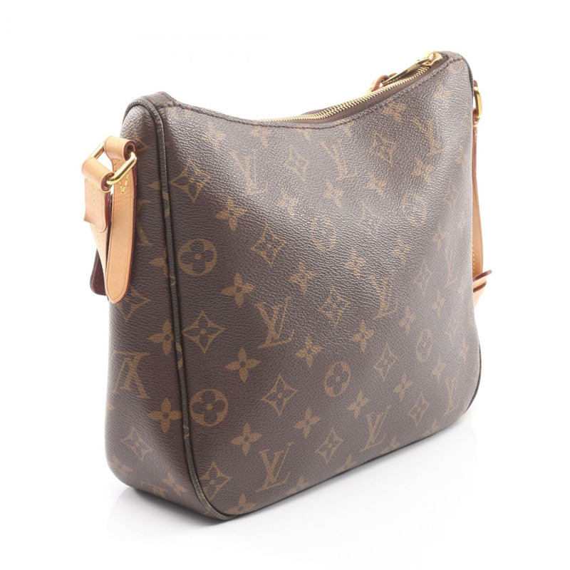 路易威登 Mabillon 單肩斜背包 M41679 Monogram 皮革 棕色 LV-1