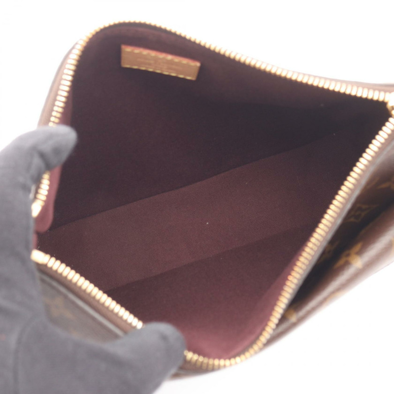 路易威登 Mabillon 單肩斜背包 M41679 Monogram 皮革 棕色 LV-2