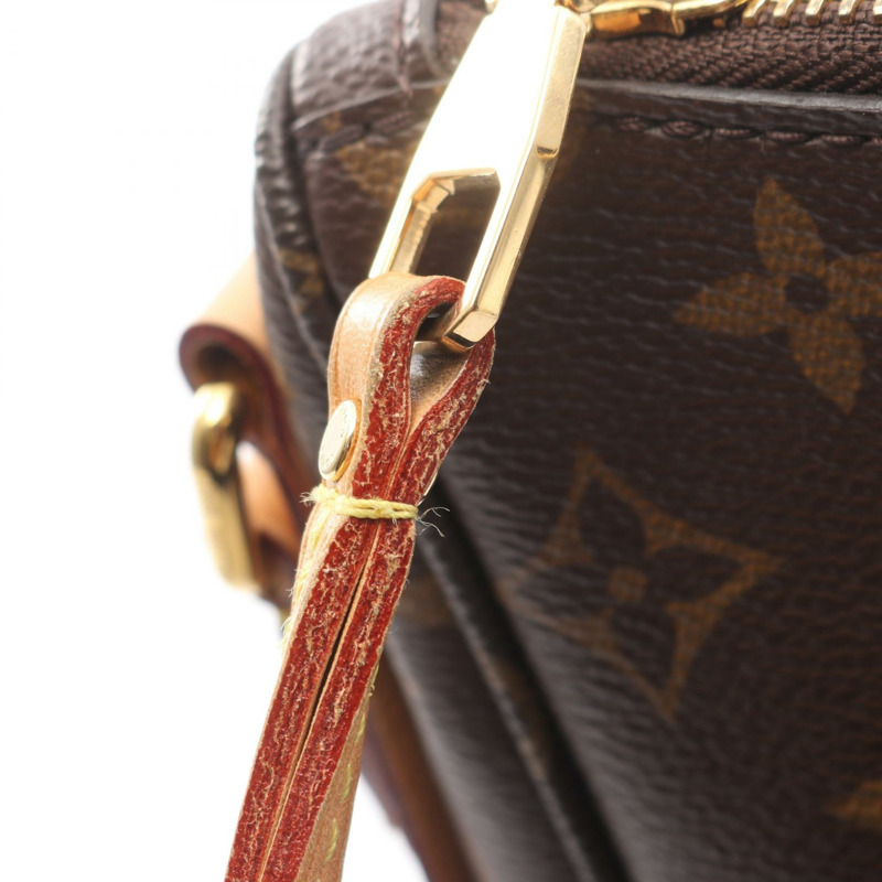 路易威登 Mabillon 單肩斜背包 M41679 Monogram 皮革 棕色 LV-7